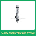 Sanitary stainless steel mixproof valves